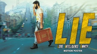 LIE (2017) Official Hindi Motion Poster | Nithiin, Arjun, Megha Akash, Ravi Kishan