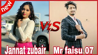 Tik Tok Musically_Mr Faisu Duet with Jannat zubair | Mr faisu & Jannat zubair compilation video 2019