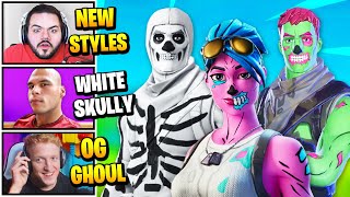 Streamers React To NEW OG Ghoul Trooper amp White Skull Trooper Style NEW Male Ghoul Trooper Skin