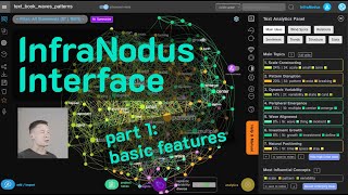 InfraNodus Interface Tutorial, Part 1