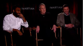 Sci-fi fans interview the cast of The Martian on Skype