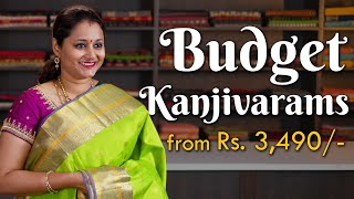 Budget Kanjivarams (Roopam Silks) & more | Prashanti | 28 Jan 2023