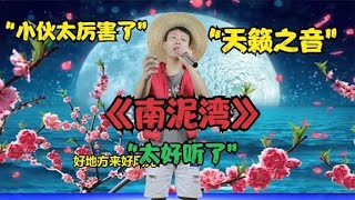 高手在民间，小伙太厉害了，民歌《南泥湾》好好听，配音改编#乡村歌手 #农村歌手 #草根歌手海伟达