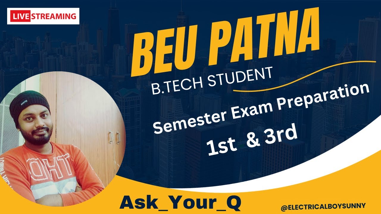 Beu Patna B.Tech Semester Exam 2023 #beupatna - YouTube