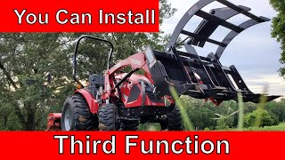 You Can Install a Third Function Valve Part One