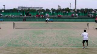 第16回　全日本シングルスソフトテニス選手権大会　男子4回戦 4-3