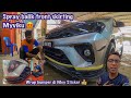 CAT SKIRTING MYVI GEN 3 BARU BLACK DIAMOND | WRAP BUMPER MYVIKU SEKALI JALAN DI MEY STICKER