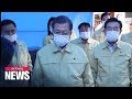 President Moon visits local health center to check response measures against coronavirus outbreak