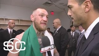 Conor McGregor's exclusive interview after losing to Floyd Mayweather | SportsCenter | ESPN
