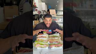 Italian Deli Sandwich Challenge - Caffe Al Lago - Gungahlin, ACT