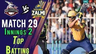 Kamran Akmal Century | Peshawar Zalmi Vs lahore Qalandars  | Match 29 | 16 March | HBL PSL 2018