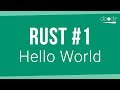 Rust Programming Tutorial #1 - Hello World | Getting Started with Rust