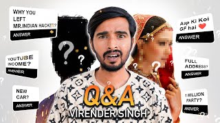 GETTING MARRIED? QNA- VIRENDER SINGH