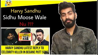 Reaction On : Harvy Sandhu Reply To Sidhu Moose Wala | Harvy Sandhu New Reply To Sidhu Moose Wala