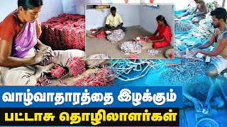 பல மாநில அரசுகளின் தடையால் தவிக்கும் சிவாகாசி பட்டாசு தொழிலாளர்கள்! | Sivakasi Crackers Workers