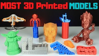 Most 3D Printed Models of ALL TIME
