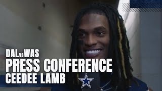 CeeDee Lamb Postgame Week 14 | #DALvsWAS | Dallas Cowboys 2021