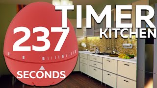 237 seconds Cooking timer | 3min 57sec Egg TIMER