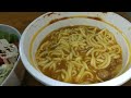 【男飯】オヤジが喰らう！！マルシンハンバーグで作るロコモコ丼／「maruchan qtta 勇者のキーマカレー味」【飯テロ】【asmr】