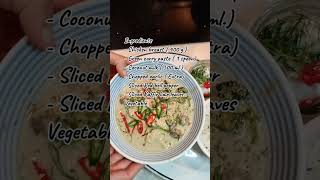 Let's make Thai Green curry with Chicken | แกงเขียวหวานไก่ | Thai cooking at home style #thaifood