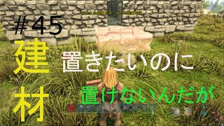 （ARKPs４版）ゼロから始める恐竜世界２建築しようとしたんだけど・・・