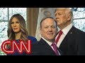 Sean Spicer helps reveal Melania wax figure