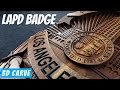 3D CNC carving- LAPD Badge