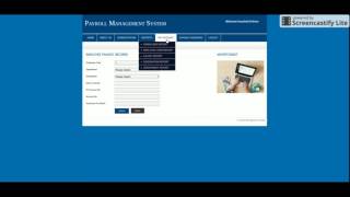 Payroll Management System | PHP and MySQL Project Source Code | PHP MySQL CRUD Project