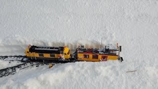 WORKING Lego Train Snow Plow