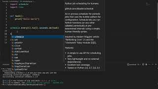 Python Schedule Library - Periodically scheduling tasks in Python