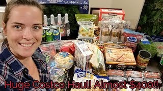 Huge Costco Haul! Almost $400!!