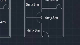 How to draw the plan of a building in AutoCAD