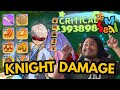 [REVIEW] CHAR KNIGHT CP 200.000 AUTO CRITICAL, BIG DAMAGE, KING FROSCH | SEAL M MOBILE