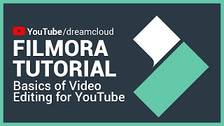Wondershare Filmora X Tutorial 2021 - Basics Of Video Editing For YouTube