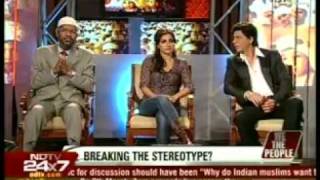 3.Dr. Zakir Naik, Shahrukh Khan, Soha Ali Khan on NDTV with Barkha Dutt