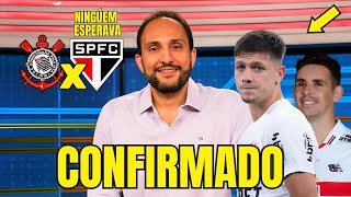 🚨URGENTE! SÃO PAULO X CORINTHIANS: QUEM LEVA A MELHOR NO CLÁSSICO? JORNALISTAS CAUSAM DEBATE INTENSO