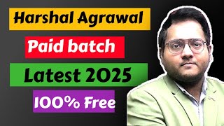 Harshal Agrawal Latest Paid Batch Free | Harshal agrawal course  | Harshal agrawal  | Banking exam