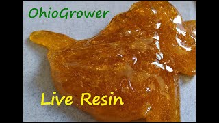 How to make LIVE RESIN NOT ROSIN! Butane Hash Oil BHO