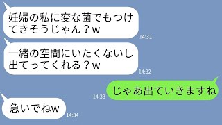 【LINE】里帰り出産のために弟嫁を家から追い出す義姉「私の実家から出てけ！」→身勝手なDQN女の要求通りにしてやった結果www