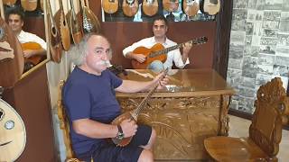 Politiko Bouzouki, olive tree - rosewood, handmade by Andreas Dellios, plays Agathon Iakovidis