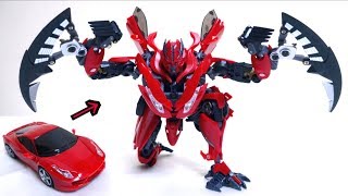 【完全変形】STF-01 フィラージュ ヲタファのゆっくり変形レビュー /  Alien Attack STF-01 Firage not Transformers DOTM \