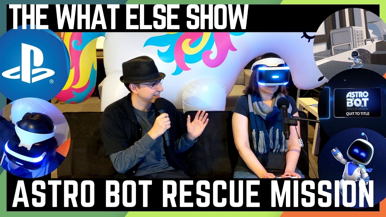 Let's Play Astro Bot Rescue Mission VR! - YouTube