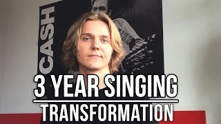 3 Year Singing/Voice Transformation [Meverick]