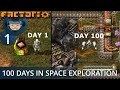 I Spent 100 Days in Factorio 