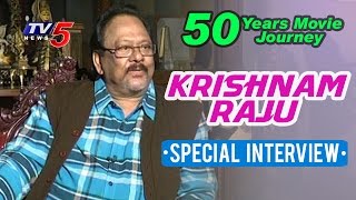 Krishnam Raju Special Interview On His 50 Years Movie Journey | Krishnam Raju Birthday | TV5 News