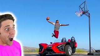 Chris Staples DUNKED Over My SPORTS CAR!