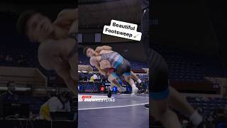 Alex Marinelli 🐂 hit this CLEAN footsweep to advance himself to the Senior National finals