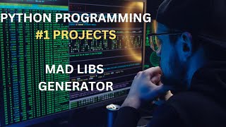 MAD LIBS GENERATOR USING IDLE PYTHON