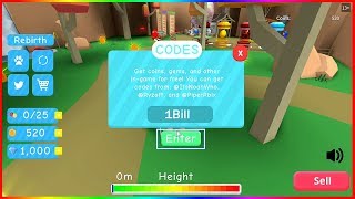 code ballon simulator roblox