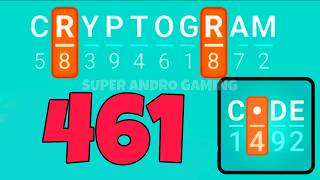 CRYPTOGRAM 461